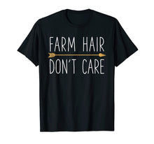 Ladda upp bild till gallerivisning, Funny shirts V-neck Tank top Hoodie sweatshirt usa uk au ca gifts for Farm Hair Don&#39;t Care T Shirt Farming Farmer Men Women Gifts 210107
