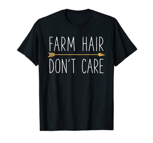 Funny shirts V-neck Tank top Hoodie sweatshirt usa uk au ca gifts for Farm Hair Don't Care T Shirt Farming Farmer Men Women Gifts 210107