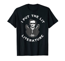 Ladda upp bild till gallerivisning, Funny shirts V-neck Tank top Hoodie sweatshirt usa uk au ca gifts for Edgar Allan Poe TShirt - Funny Thug Lit Life Literature Tee 2069770
