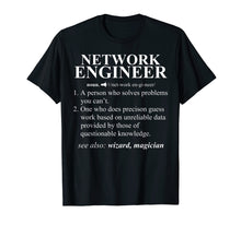 Ladda upp bild till gallerivisning, Funny shirts V-neck Tank top Hoodie sweatshirt usa uk au ca gifts for Network Engineer Funny Dictionary Noun Definition T-Shirt 2455870
