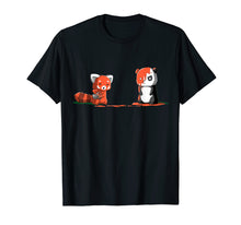 Ladda upp bild till gallerivisning, Funny shirts V-neck Tank top Hoodie sweatshirt usa uk au ca gifts for Panda, Red Panda T shirt, Cute I Love Pandabear Tshirt 722600
