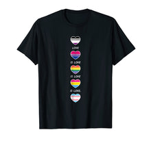 Ladda upp bild till gallerivisning, Funny shirts V-neck Tank top Hoodie sweatshirt usa uk au ca gifts for Love is Love Pride Shirt : LGBT Asexual Bi Pansexual Trans 1446314
