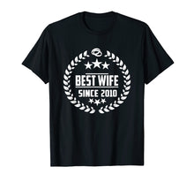 Ladda upp bild till gallerivisning, Funny shirts V-neck Tank top Hoodie sweatshirt usa uk au ca gifts for 9th Wedding Anniversary Gifts Best Wife Since 2010 274627
