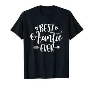 Funny shirts V-neck Tank top Hoodie sweatshirt usa uk au ca gifts for Best Auntie Ever T Shirt | Cutest Aunt Tee | Gratitude Gifts 305024