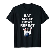 Ladda upp bild till gallerivisning, Funny shirts V-neck Tank top Hoodie sweatshirt usa uk au ca gifts for Eat Sleep Bowl Repeat Shirt | Bowling Gift Ideas 2979938
