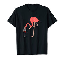 Ladda upp bild till gallerivisning, Funny shirts V-neck Tank top Hoodie sweatshirt usa uk au ca gifts for Wine Lover's Pink Flamingo Fun Party T-Shirt 892086
