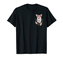 Ladda upp bild till gallerivisning, Funny shirts V-neck Tank top Hoodie sweatshirt usa uk au ca gifts for Corgi in pocket tee shirts 1218643
