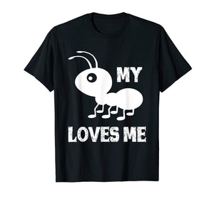 Funny shirts V-neck Tank top Hoodie sweatshirt usa uk au ca gifts for Ant T shirt_My Aunt Loves me Family Gifts for Nephew & Niece 2102931