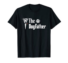 Ladda upp bild till gallerivisning, Mens The Dogfather Pitbull Dog Dad Tshirt Father's Day Gift 765111
