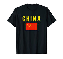 Ladda upp bild till gallerivisning, Funny shirts V-neck Tank top Hoodie sweatshirt usa uk au ca gifts for China T-shirt Chinese Flag Shirts - For Men/Women/Youth/Kids 1029461

