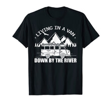 Ladda upp bild till gallerivisning, Funny shirts V-neck Tank top Hoodie sweatshirt usa uk au ca gifts for Vintage Van Camping Living In A Van Down By The River Tshirt 961931
