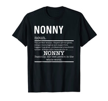 Ladda upp bild till gallerivisning, Funny shirts V-neck Tank top Hoodie sweatshirt usa uk au ca gifts for Funny Nonny Definition Grandma Mother Day Gifts T-Shirt 3588911

