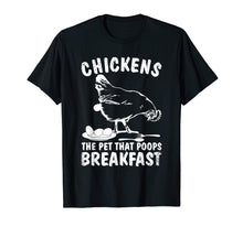 Ladda upp bild till gallerivisning, Funny shirts V-neck Tank top Hoodie sweatshirt usa uk au ca gifts for Funny Chickens Pet Poop Breakfast Backyard Farmer T-Shirt 1574460
