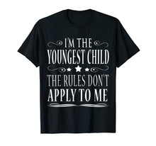 Ladda upp bild till gallerivisning, Funny shirts V-neck Tank top Hoodie sweatshirt usa uk au ca gifts for I'M THE YOUNGEST CHILD THE RULES DON'T APPLY TO ME SHIRT 816542
