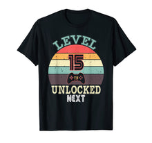Ladda upp bild till gallerivisning, Funny shirts V-neck Tank top Hoodie sweatshirt usa uk au ca gifts for 15th Birthday Vintage 15 Years Old Level 15 Unlocked TShirt 3536774

