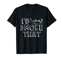 Ladda upp bild till gallerivisning, Funny shirts V-neck Tank top Hoodie sweatshirt usa uk au ca gifts for I'd Smoke That Pig Shirt - Funny BBQ Shirts for Men 4181407
