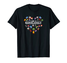 Ladda upp bild till gallerivisning, Funny shirts V-neck Tank top Hoodie sweatshirt usa uk au ca gifts for Cute I Am A Marvelaholic Women T-shirt 895839
