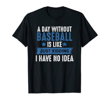 Ladda upp bild till gallerivisning, Baseball Lover T-Shirt, Cool Gifts For Player, Coach, Fan
