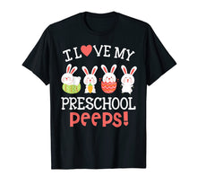Ladda upp bild till gallerivisning, Funny shirts V-neck Tank top Hoodie sweatshirt usa uk au ca gifts for I Love My Preschool Peeps Bunnies Easter Teacher Shirt 1345753
