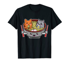 Ladda upp bild till gallerivisning, Funny shirts V-neck Tank top Hoodie sweatshirt usa uk au ca gifts for Kawaii Japanese Anime Ramen Noodle Cat Tee 885392
