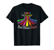 Ladda upp bild till gallerivisning, Support LGBT Rights T-Shirt - I'm Straight But I Don't Hate 845375
