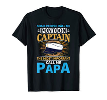 Ladda upp bild till gallerivisning, Mens Papa boating shirt, Pontoon boat captain shirt, Grandpa. 234891
