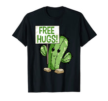 Ladda upp bild till gallerivisning, Funny shirts V-neck Tank top Hoodie sweatshirt usa uk au ca gifts for Cactus Free Hugs T-Shirt Cute Cactus Tee for Youth Kids 1213138
