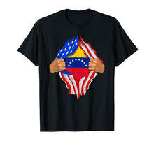 Ladda upp bild till gallerivisning, Funny shirts V-neck Tank top Hoodie sweatshirt usa uk au ca gifts for Venezuelan Blood Inside Me T-Shirt | Venezuela Flag Gift 300401
