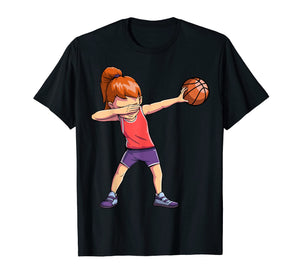 Funny shirts V-neck Tank top Hoodie sweatshirt usa uk au ca gifts for Dabbing Basketball T Shirt Girl Dab Dance T-shirt Gifts Tees 1527122
