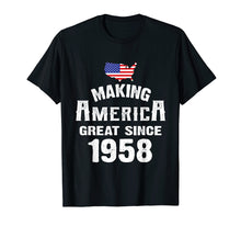 Ladda upp bild till gallerivisning, Funny shirts V-neck Tank top Hoodie sweatshirt usa uk au ca gifts for Make America Great Since 1958 61st Year Old 61 Birthday Gift 1806480
