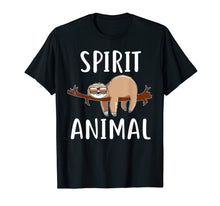 Ladda upp bild till gallerivisning, Funny shirts V-neck Tank top Hoodie sweatshirt usa uk au ca gifts for Sloth Spirit Animal T-Shirt - Funny Sloth Cool Lover Gift 1928492
