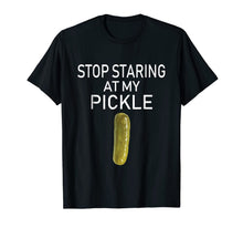 Ladda upp bild till gallerivisning, Mens Staring At My Pickle Tshirt Dirty Adults Halloween Costume 1509122
