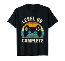 Ladda upp bild till gallerivisning, 9th Wedding Anniversary Gifts Level 9 Complete Gamer T-Shirt
