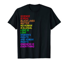 Ladda upp bild till gallerivisning, Science Is Real LGBT Shirt I Black Lives Matter Human Rights 366738

