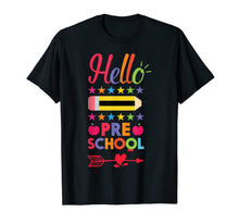 Ladda upp bild till gallerivisning, Hello Preschool First Day Of Pre-K Back To School 2017 Shirt 835235
