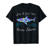 Ladda upp bild till gallerivisning, Funny shirts V-neck Tank top Hoodie sweatshirt usa uk au ca gifts for Shark Shirts For Girls - Cute Kids Floral Gift Tees 2113630
