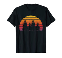 Ladda upp bild till gallerivisning, Funny shirts V-neck Tank top Hoodie sweatshirt usa uk au ca gifts for Retro Sun Minimalist Pine Tree Design T-Shirt 2135260
