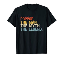 Ladda upp bild till gallerivisning, Mens The Man The Myth The Legend Shirt For Mens Poppop Dad 787881
