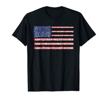 Ladda upp bild till gallerivisning, Mens 4th Of July National Anthem Music Note USA Flag Men T-Shirt 883184

