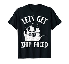 Ladda upp bild till gallerivisning, Lets Get Ship Faced Shirt Funny Gasparilla Pirate Cruise Tee 1031351
