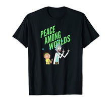 Ladda upp bild till gallerivisning, Rick and Morty Peace Among Worlds - Portal T-shirt 146483
