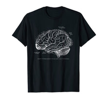 Ladda upp bild till gallerivisning, Funny shirts V-neck Tank top Hoodie sweatshirt usa uk au ca gifts for Vintage Human Anatomy Brain Tee T-tshirt 256141
