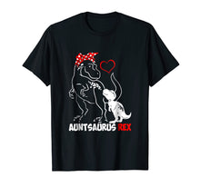 Ladda upp bild till gallerivisning, Funny shirts V-neck Tank top Hoodie sweatshirt usa uk au ca gifts for Womens Auntysaurus Rex Funny Auntie Dinosaur T-Shirt 263243
