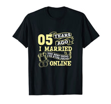 Ladda upp bild till gallerivisning, Funny shirts V-neck Tank top Hoodie sweatshirt usa uk au ca gifts for Anniversary Gift T-Shirt For 5 Years Marriage Couple Tee 4177002
