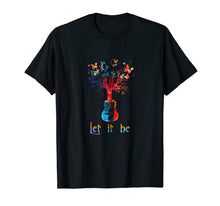 Ladda upp bild till gallerivisning, Guitar Lover T-Shirt Hippie Let It Be T-Shirt 895535
