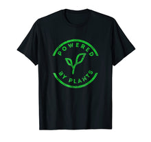 Ladda upp bild till gallerivisning, Powered By Plants T-Shirt Vegan Workout Shirt
