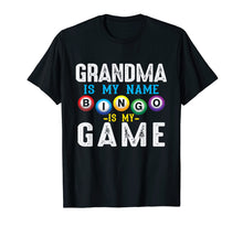Ladda upp bild till gallerivisning, Funny shirts V-neck Tank top Hoodie sweatshirt usa uk au ca gifts for GRANDMA IS MY NAME BINGO IS MY GAME drawing tee shirt 295334
