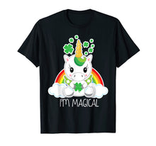 Ladda upp bild till gallerivisning, Funny shirts V-neck Tank top Hoodie sweatshirt usa uk au ca gifts for Girls Cute Unicorn Im Magical Shirt Gift for St Patricks Day 2416981
