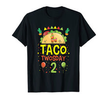 Ladda upp bild till gallerivisning, Funny shirts V-neck Tank top Hoodie sweatshirt usa uk au ca gifts for Taco Twosday Shirt 2 Two Year Old Boy Girl Birthday Gift 1571369
