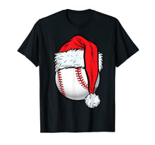 Ladda upp bild till gallerivisning, Funny shirts V-neck Tank top Hoodie sweatshirt usa uk au ca gifts for Christmas Baseball Ball Santa T Shirt Boys Men Sport Xmas 2082838
